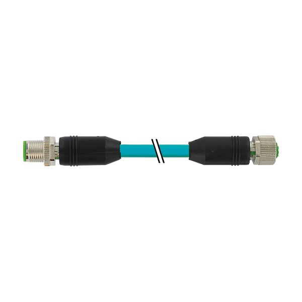 Murrelektronik Mini (7/8) 5 pole, Female 0 Degree w/ cbl, PUR 5x1.5 (5x16AWG) bk UL/CSA 5m 7700-48571-S4W0500 - main